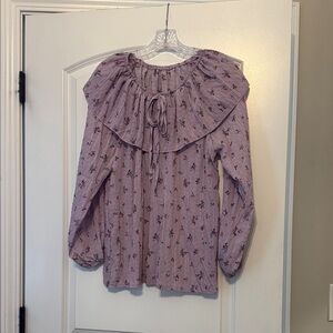 Floral Lavender Women's Top